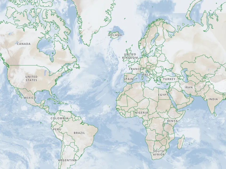 Mosaico dei modelli su tutto il mondo
